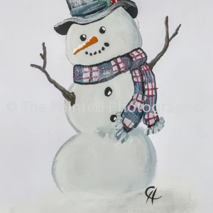 Snowyman Rice (Decoupage) Paper