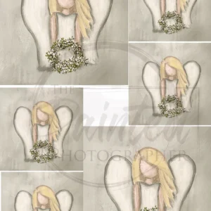 Daddy’s Little Girl – Ornament Size Rice (Decoupage) Paper