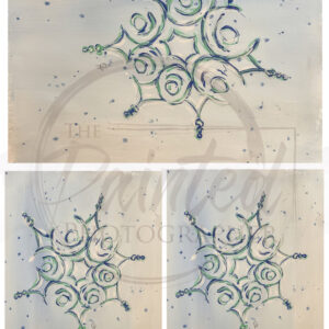 Snowflake Rice (Decoupage) Paper