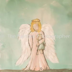 Sweet Charlee With Halo – Rice Decoupage Paper