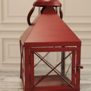 Red Metal Lantern