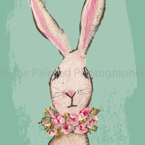 Teal Ali Rose Rice Paper (Decoupage Paper)